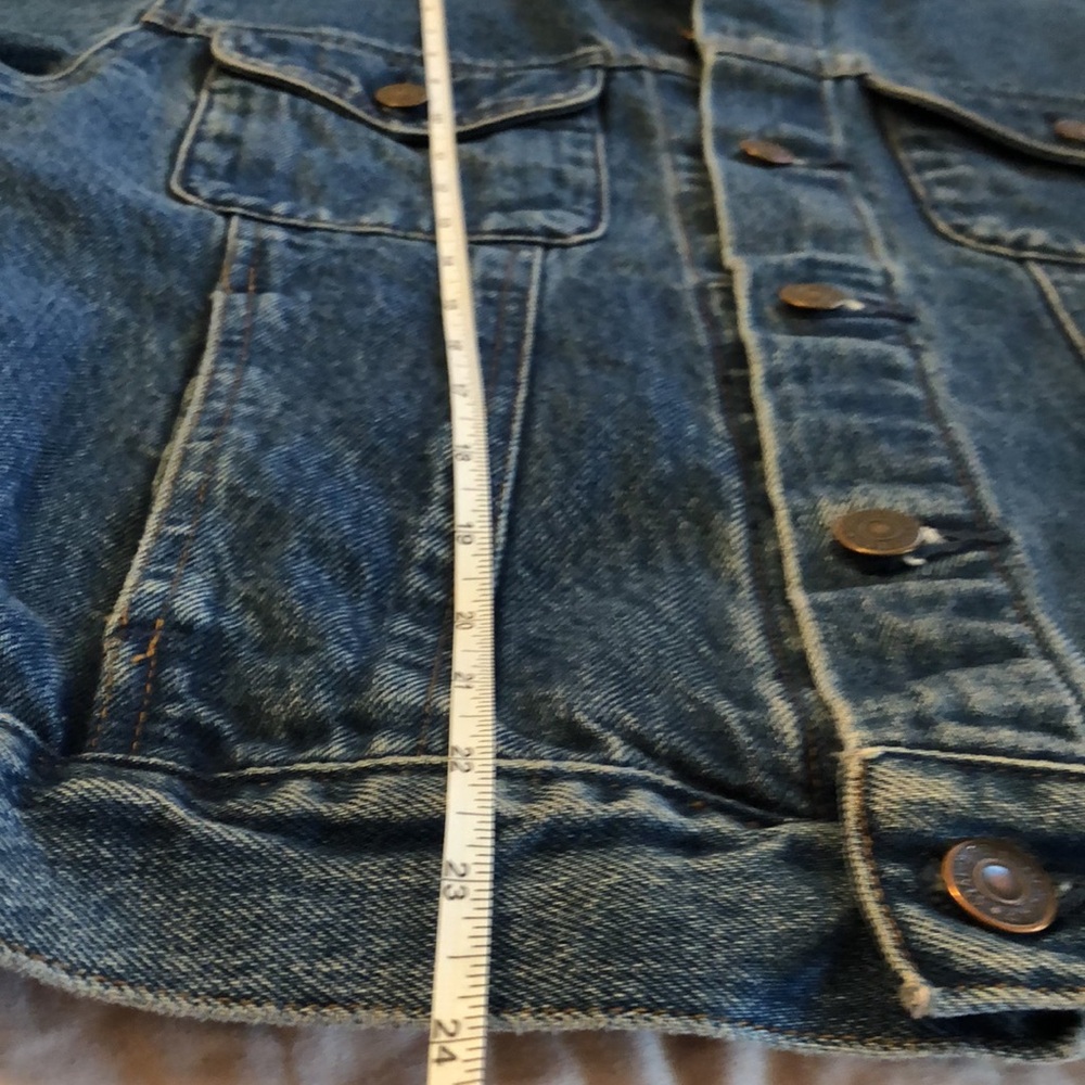 Classic Blue Denim Jacket VINTAGE Gap - Picture 8 of 8